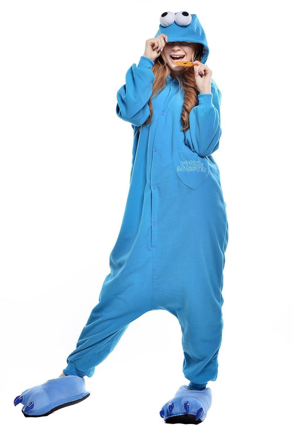 Cookie Monster - Onesie - pysjn