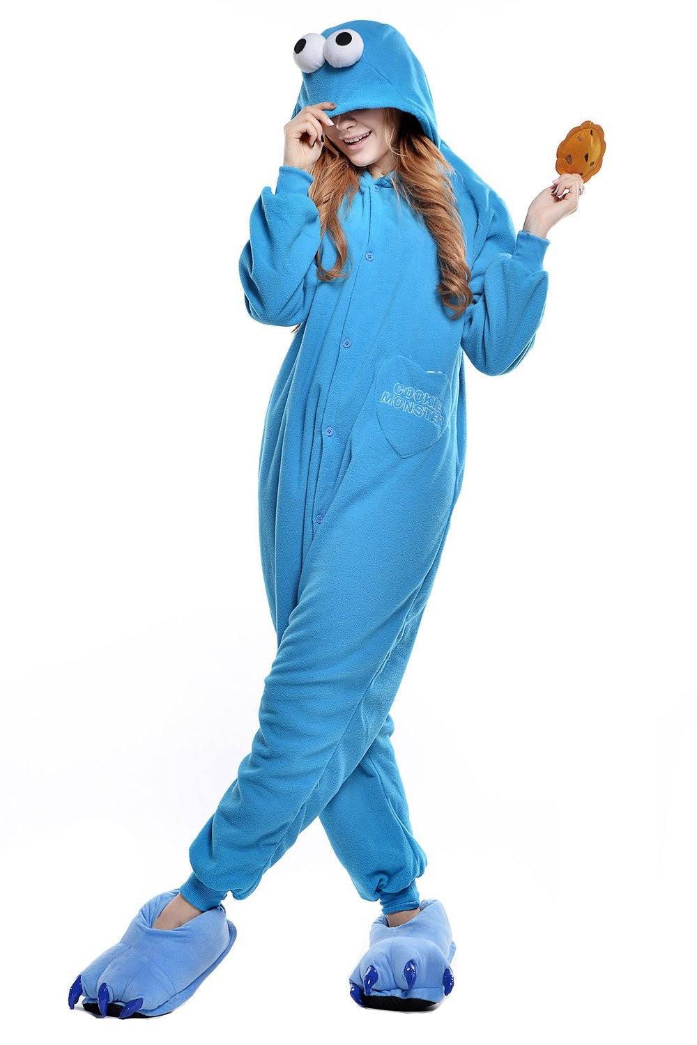 Cookie Monster - Onesie - pysjn