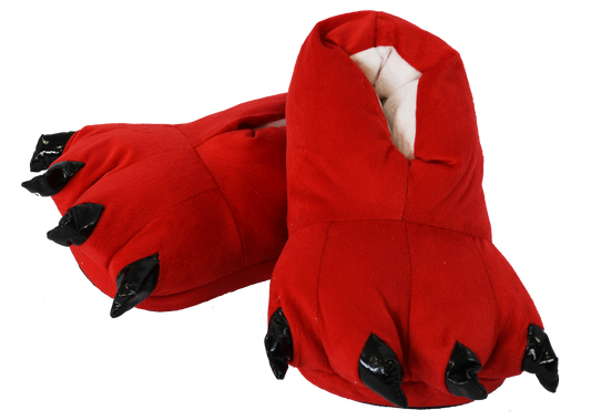 Røde tøfler - Tøfler - pysjn